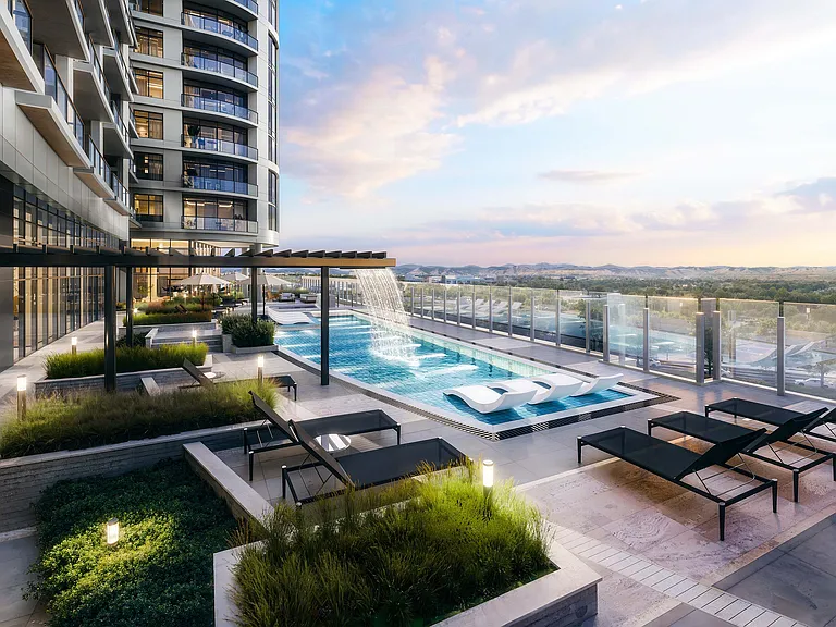 Pool and Sundeck with Stunning Mountain Views
