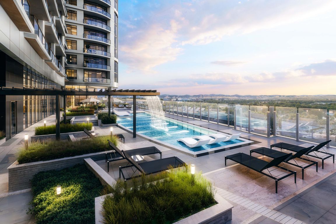 Pool and Sundeck with Stunning Mountain Views