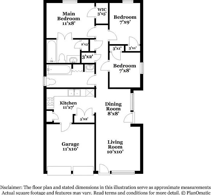 3 bed, 2.0 bath, 1369 sqft, $1,985 — Photo 2