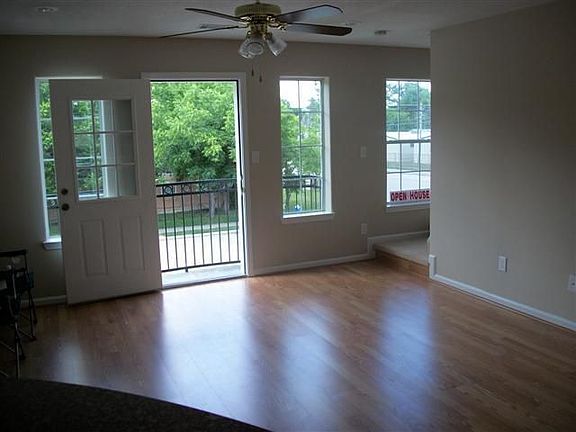 Wood floors in Living 