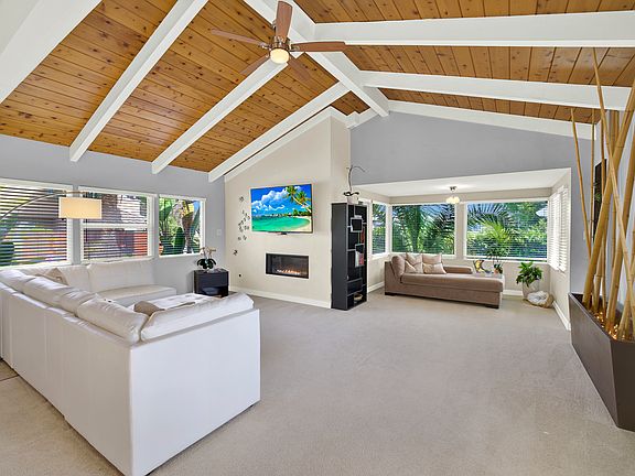 Large open living room