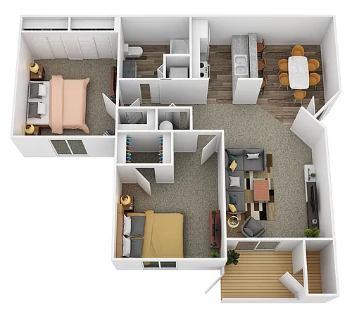 Floor plan Bahama