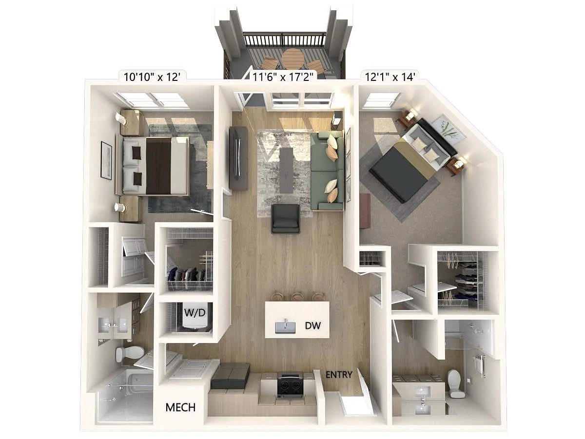Floor plan B10-1069