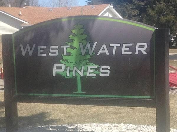 Sign at road