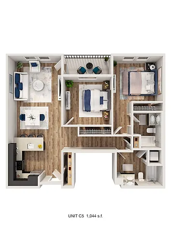 Floor plan C5