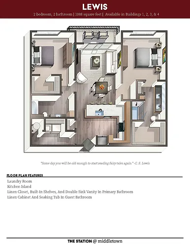 Floor plan Lewis