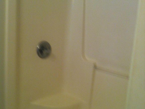 Large shower with seat