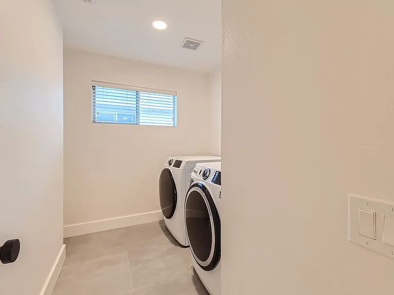 Upstairs Laundry Room