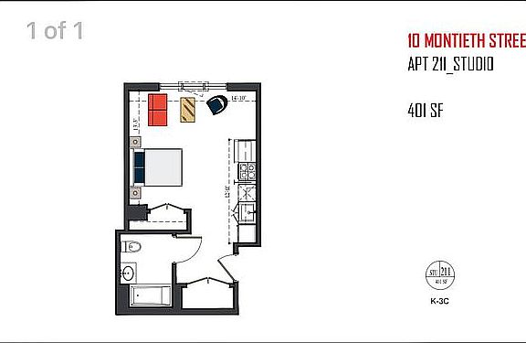 2nd image of 10 Montieth St APT 211