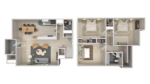 Floor plan Begonia W/D