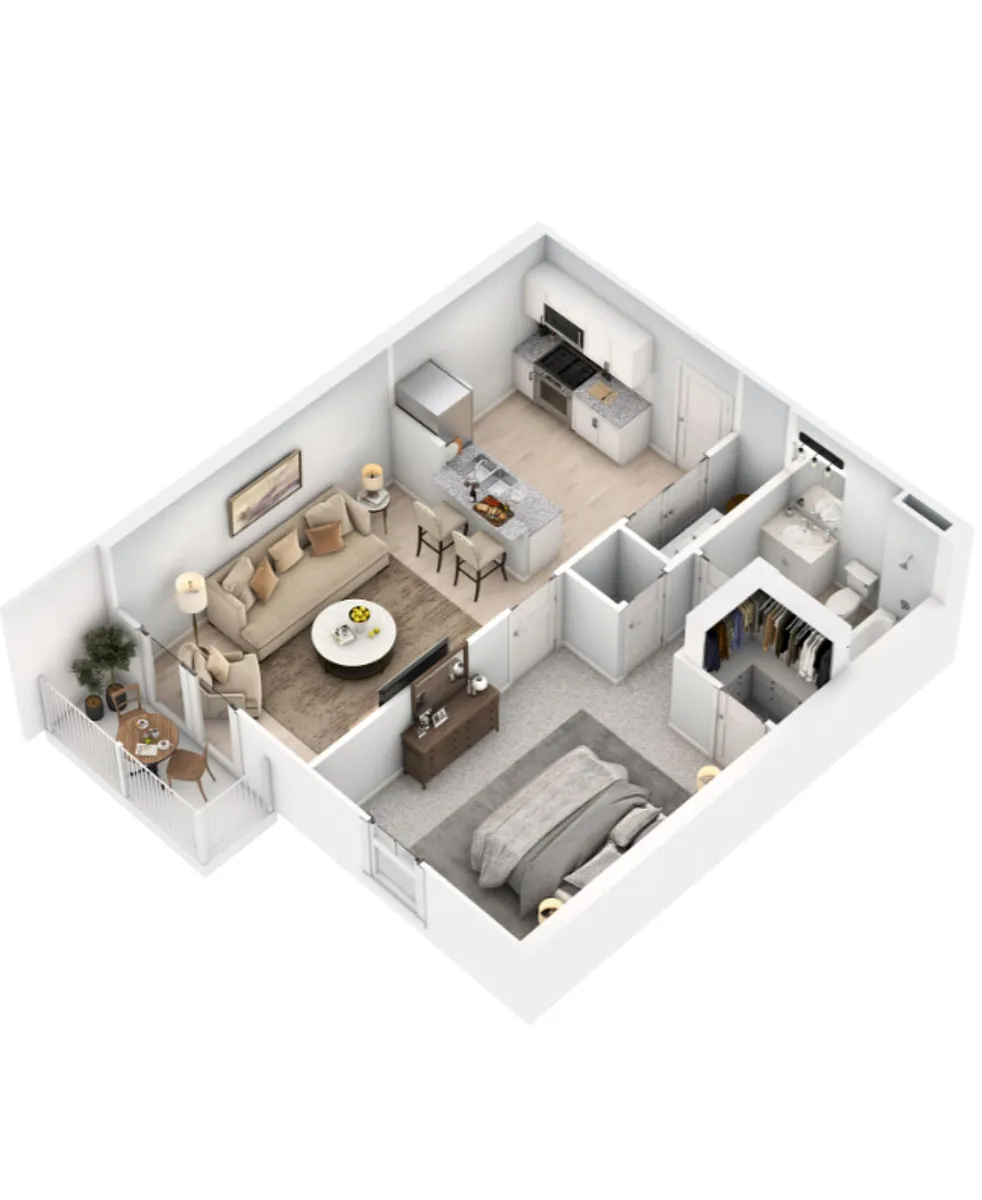 Floor plan The Burlington