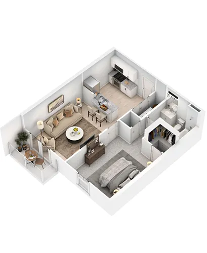 Floor plan The Burlington