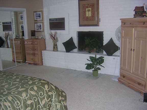 Master Bedroom Fireplace