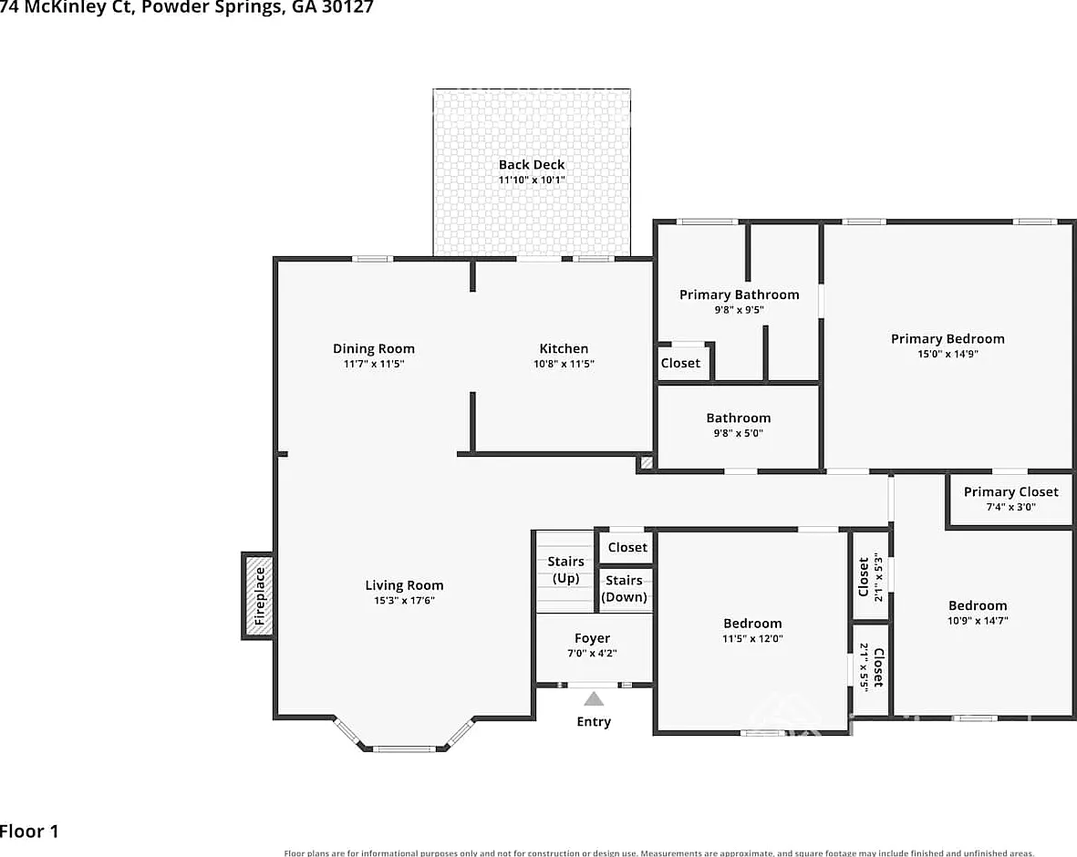 74 McKinley Ct Powder Springs, GA 30127 — Photo 2