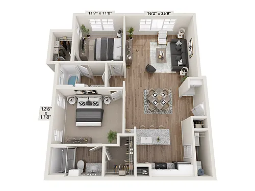Floor plan B2
