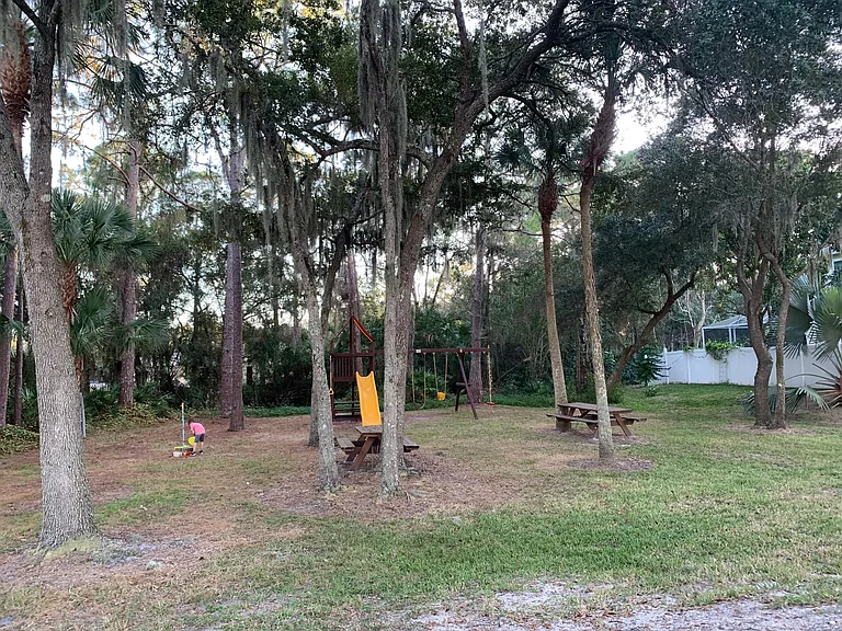 Neighborhood playground area