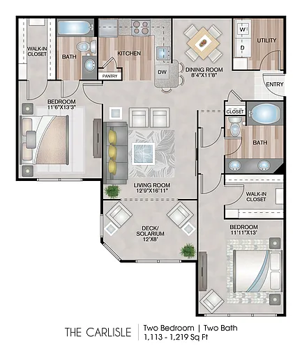 Floor plan The Carlisle