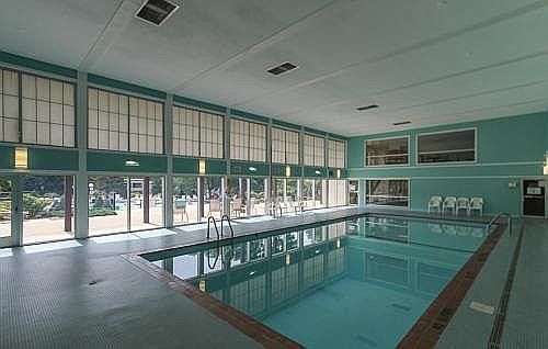 Indoor heated pool included
