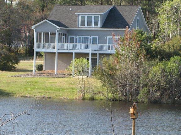 view from across the lake