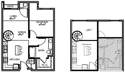 Floor plan A10A