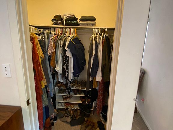 Master bedroom very large walk-in Closet.