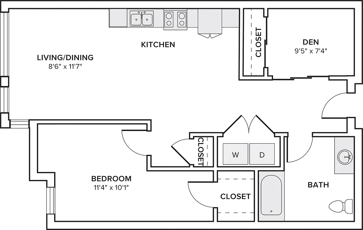 Floor plan A14D