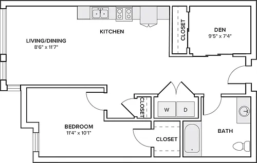 Floor plan A14D