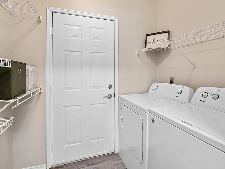 In-Home Washer and Dryer