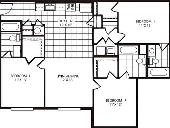 5th image of 3000 S Adams St #1032