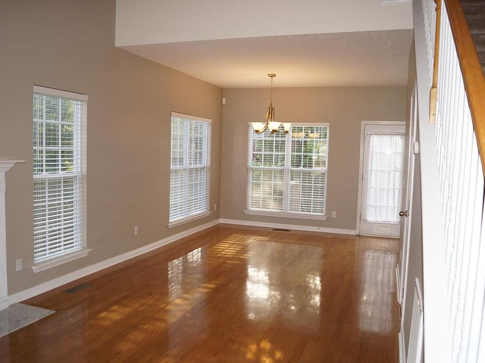View from front door. Living Room and dining