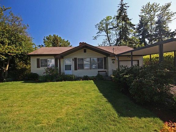 Large deck, shed for yard tools and fenced back yard.