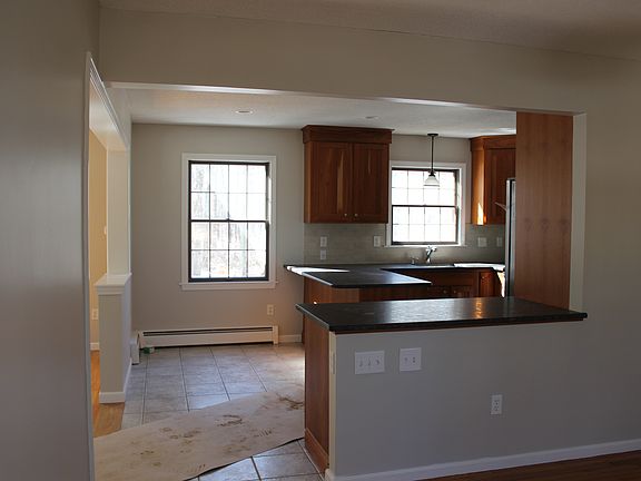 View of kitchen from dining.