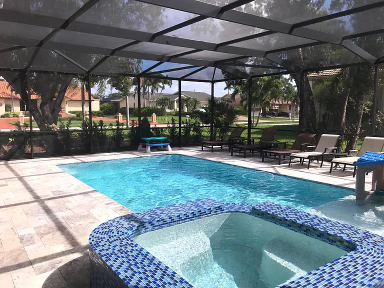New Heated Pool and Hot tub