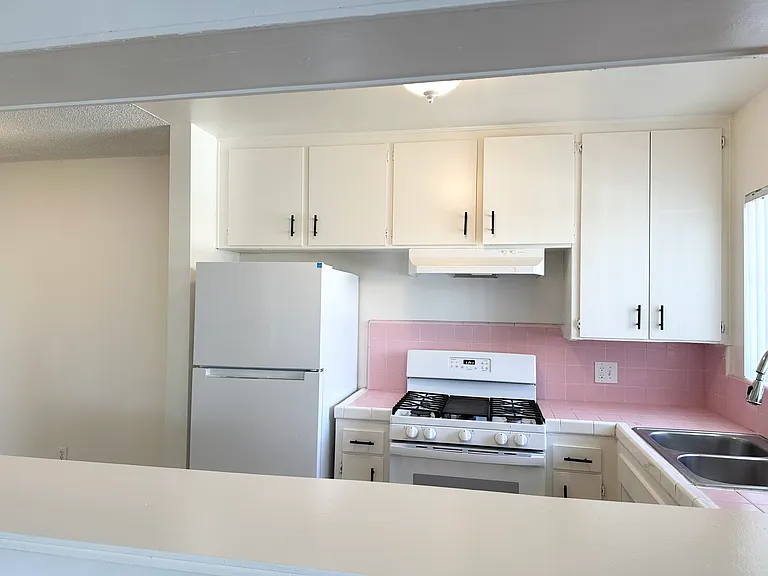 Kitchen with lots of cabinets and counter top space