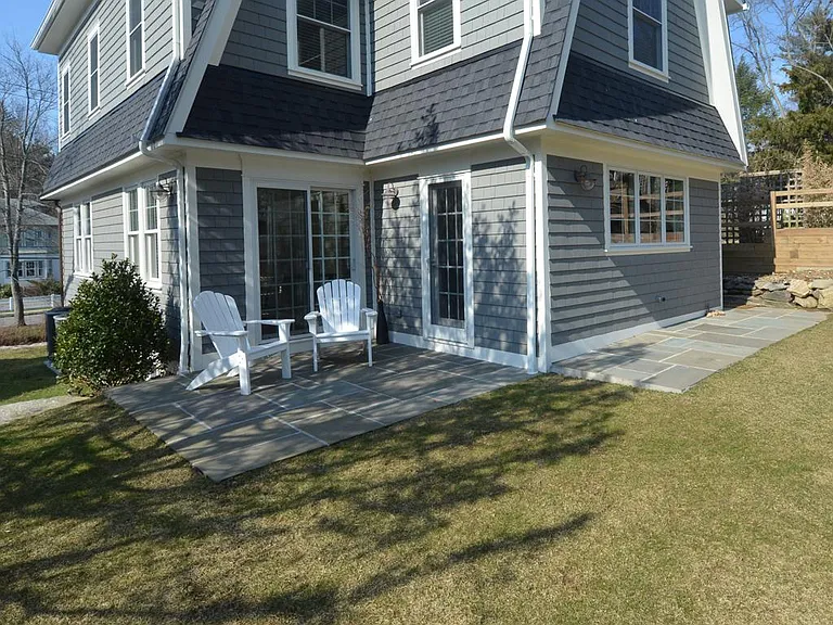 Sweet patio space and flat yard