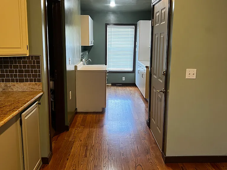 hall to garage and laundry room