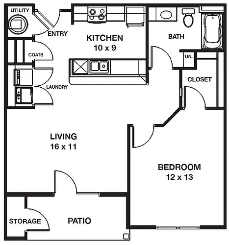 Floor plan The Grand National