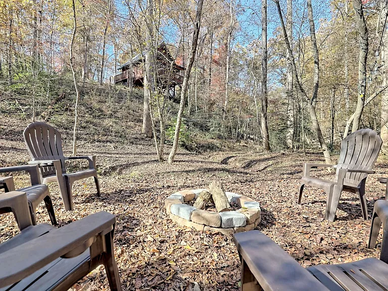Fire pit area
