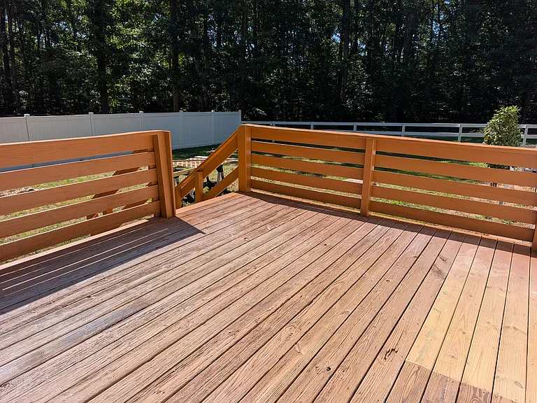 Back deck