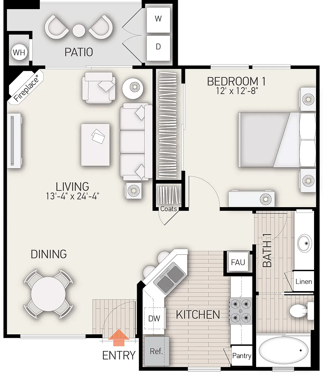 Floor plan Plan B
