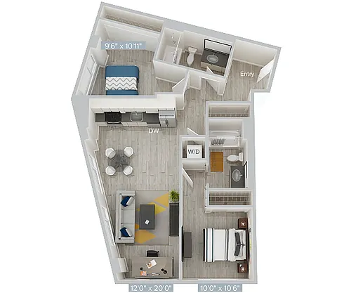 Floor plan B9