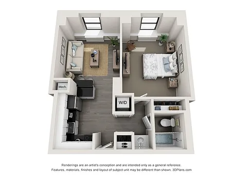Floor plan The Ellington