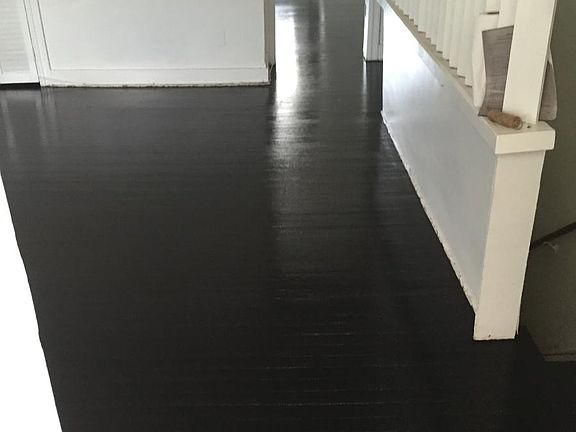 Living room and steps