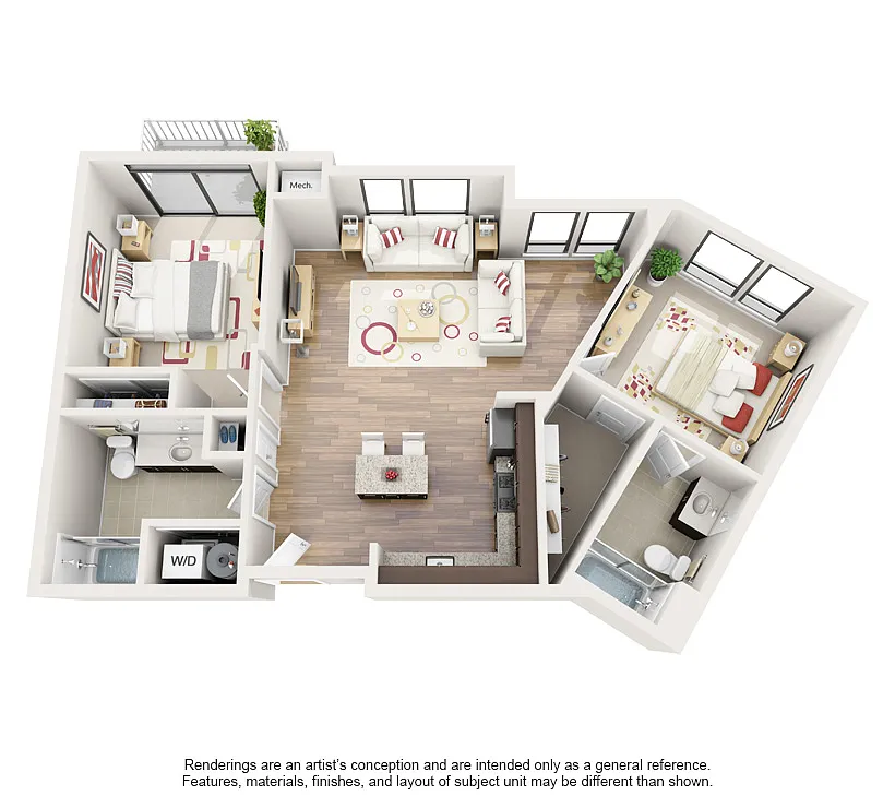 Floor plan The Fitchet