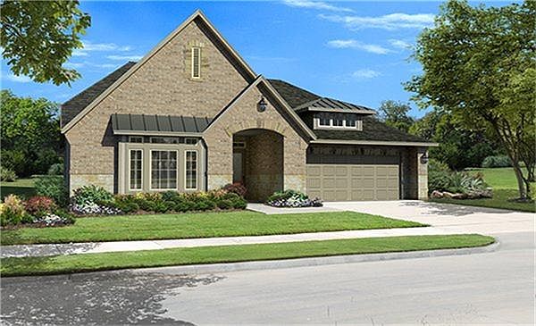 NEW! Champion Series, "Nelson" Plan Luxury Patio Home by Village Builders with Brick/Stone Elevation in beautiful West Ranch! This Stunning 2/2/2 features luxury amenities and low maintenance living! (Artist's Rendering Only-Actual Colors May Vary)