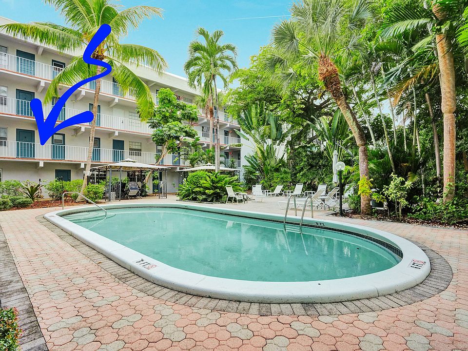 Front pool view