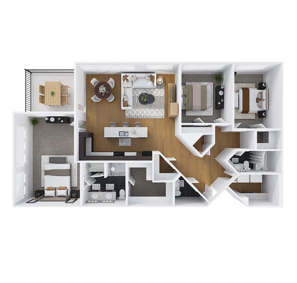 Floor plan C01C