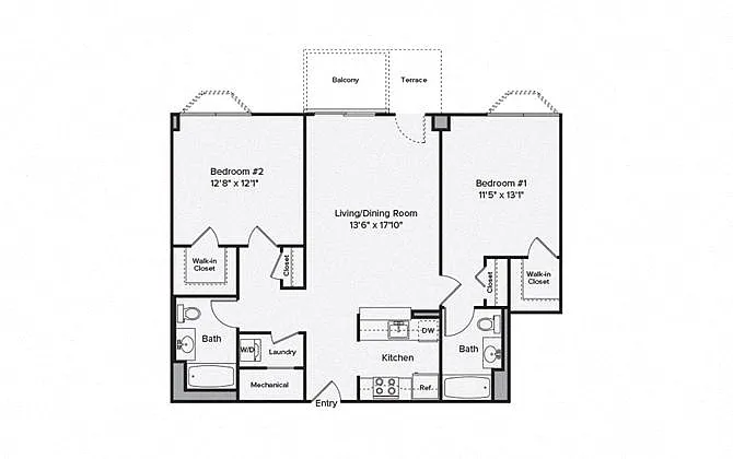 Floor plan B2-A