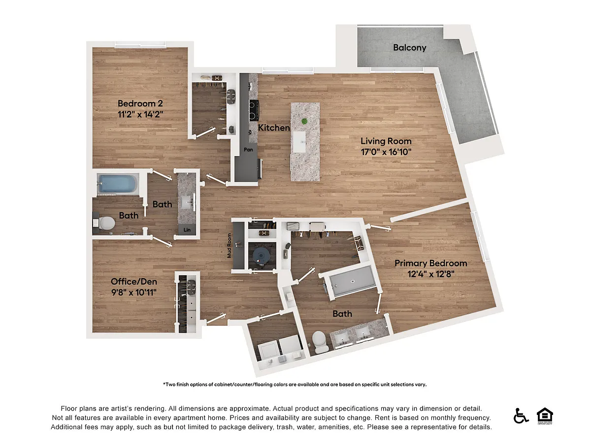 Floor plan C8-Den
