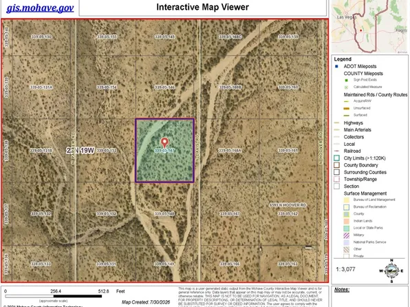 339-05-147 N Davis Road, Golden Valley, AZ 86413
